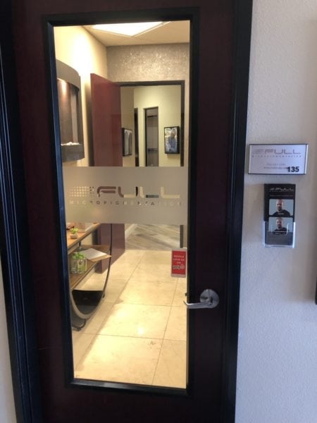 FULL Micropigmentation - Las Vegas NV - Front Door