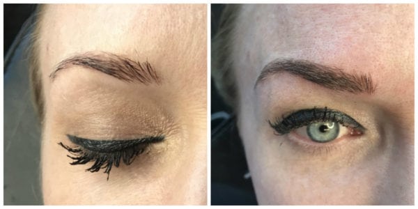 Microblading Client 1 BA