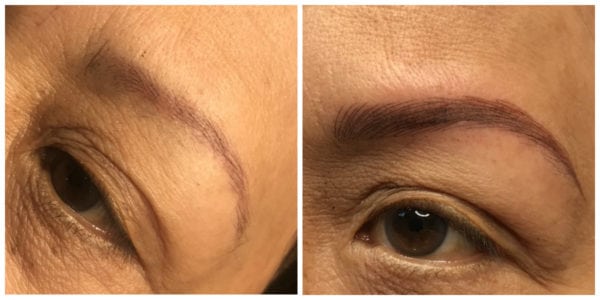 Microblading Client 4 BA