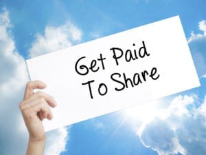 Get paid to share