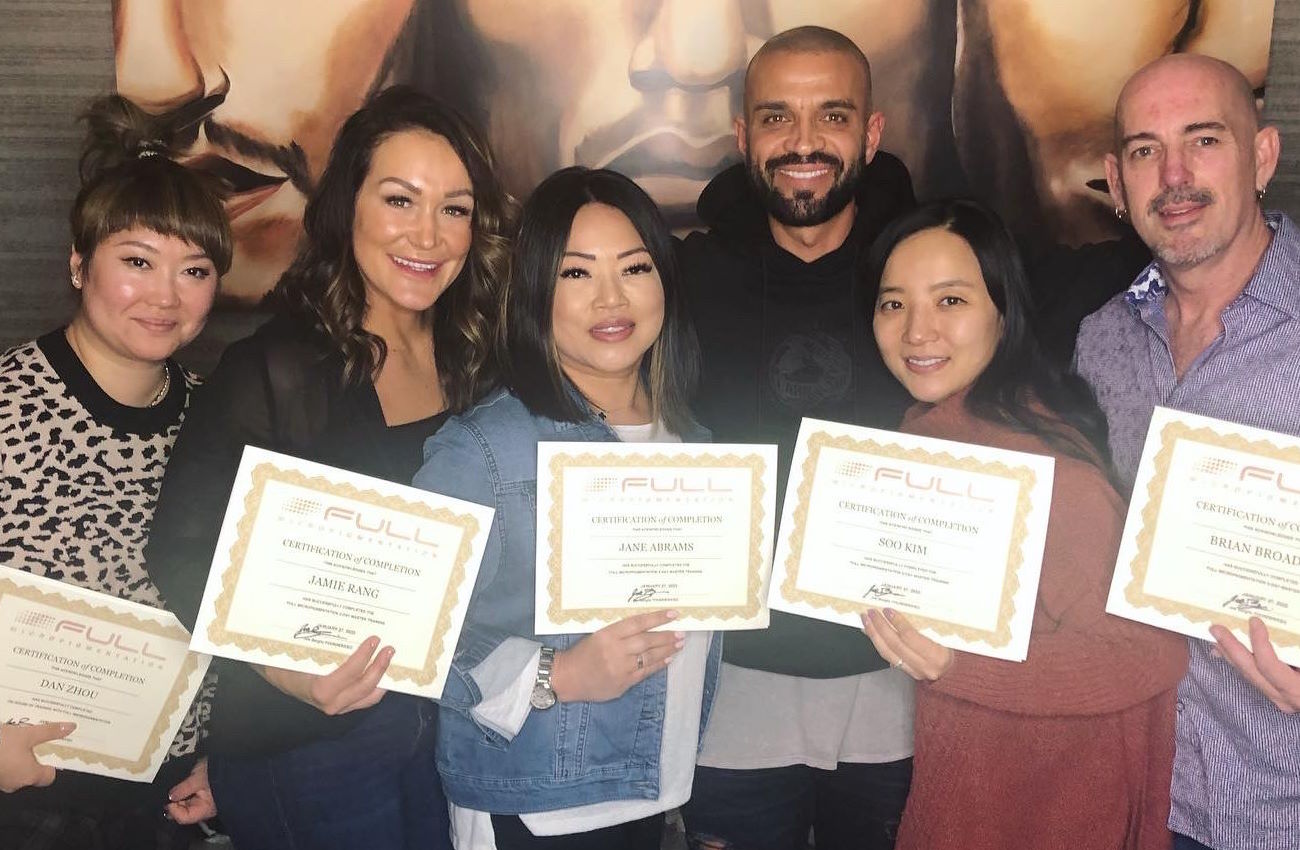 Full Micropigmentation Training Graduates